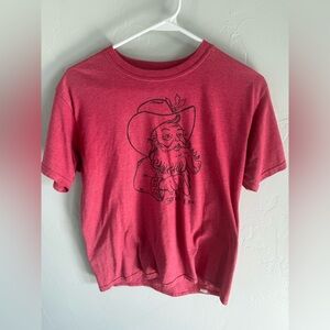 Gildan Red Kids Short Sleeve Tee